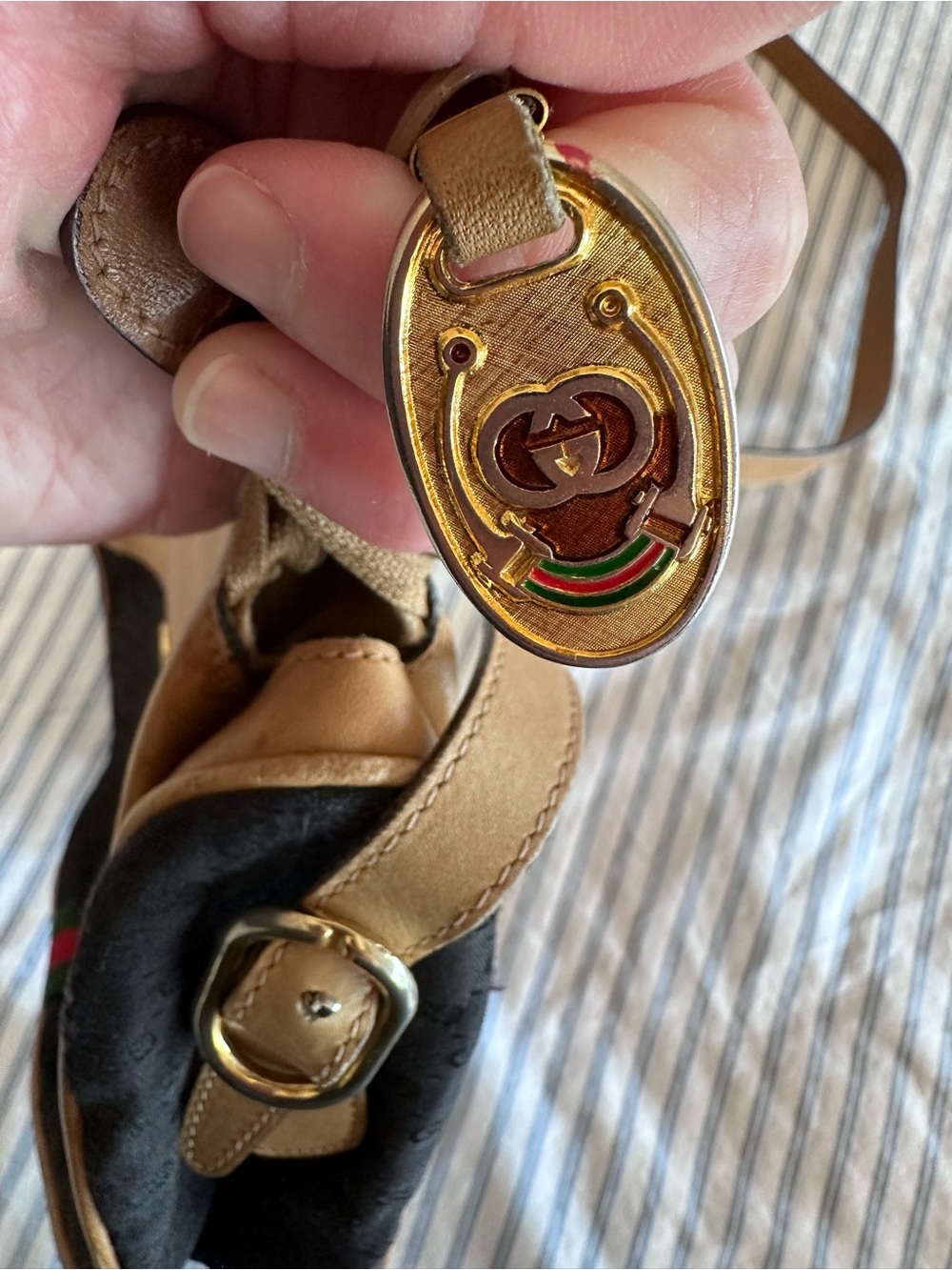 Vintage Gucci Micro GG Canvas Bag - Picture 4 of 16